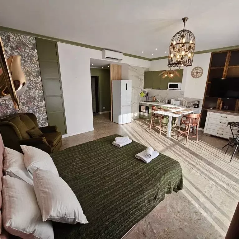 Студия Крым, Ялта проезд Парковый, 8Д (41.0 м) - Фото 1