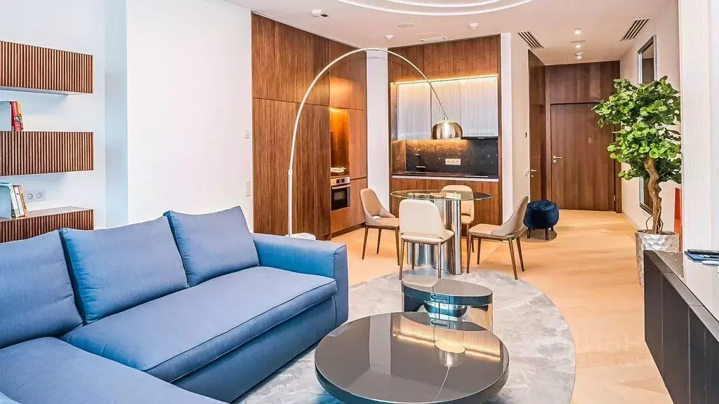 1-к кв. Москва наб. Пресненская, 12 (54.4 м) - Фото 2