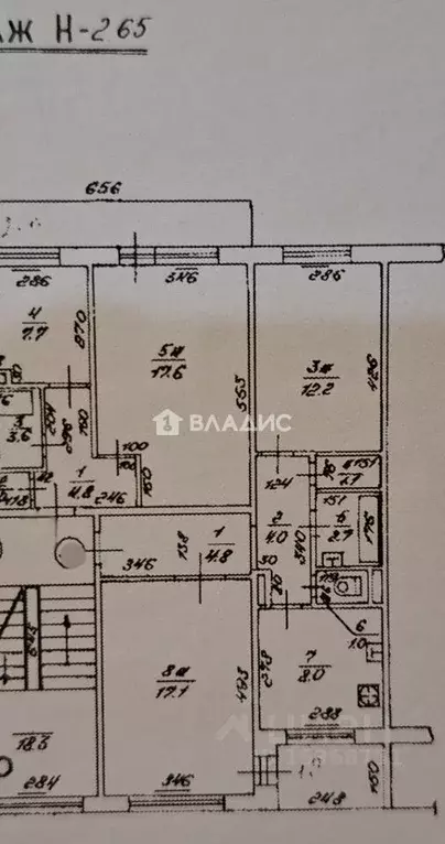 2-к кв. Калининградская область, Светлый Парковая ул., 1 (50.9 м) - Фото 2