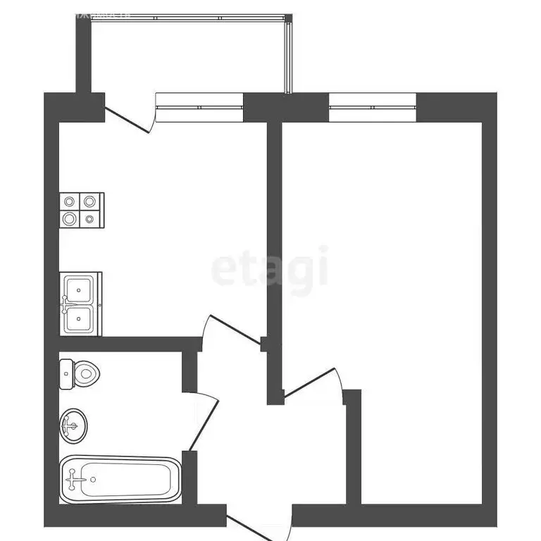 2-комнатная квартира: Йошкар-Ола, Прибрежный проезд, 10 (76 м) - Фото 1