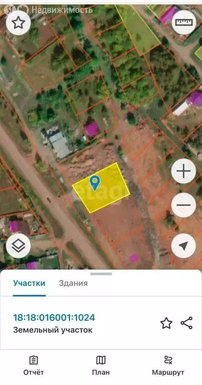 Участок в Сарапульский район, деревня Мыльники, Заречная улица (50.85 ... - Фото 1