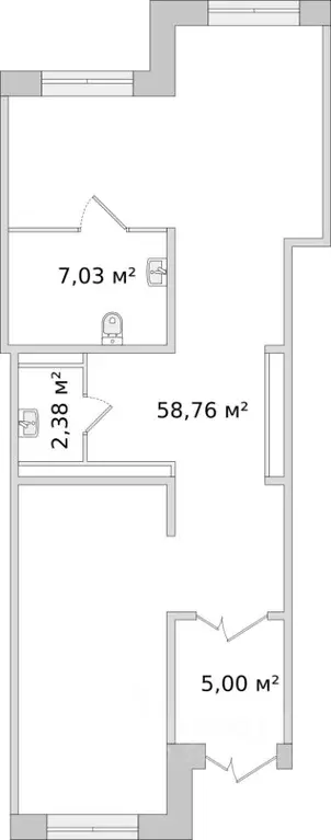 Помещение свободного назначения в Санкт-Петербург ул. Плесецкая, 24 ... - Фото 1