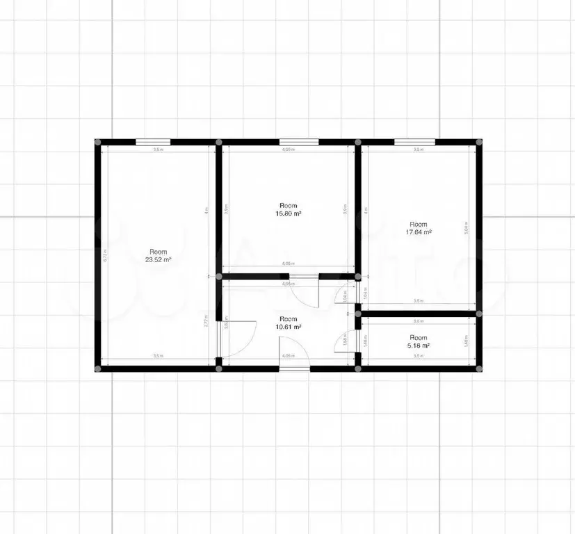 2-к. квартира, 73 м, 4/9 эт. - Фото 0