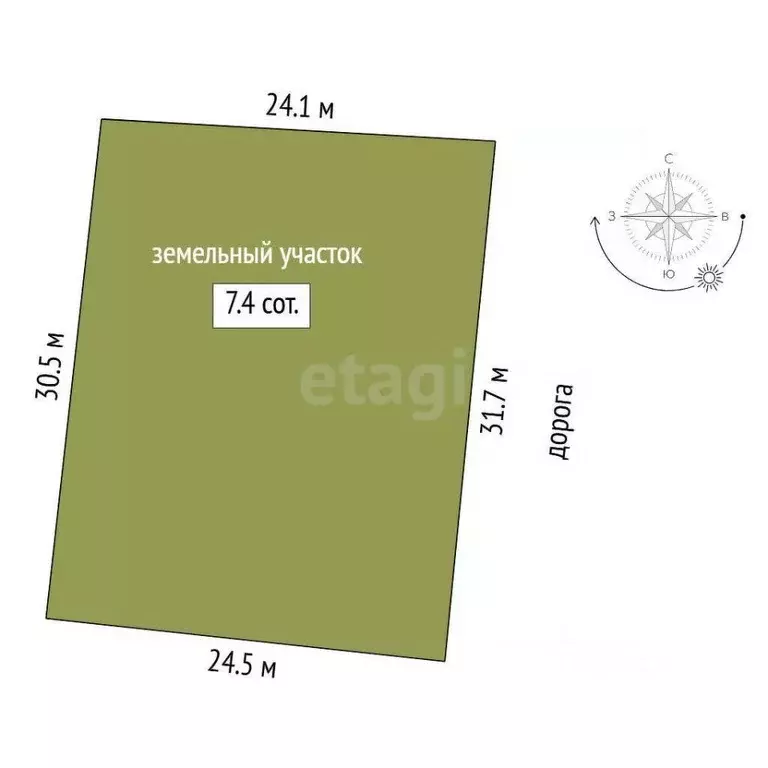 Участок в Тюменская область, Тюменский муниципальный округ, Искатель ... - Фото 1