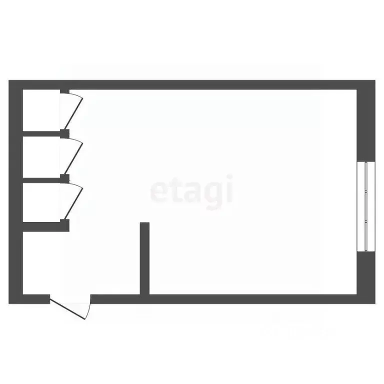 Комната Карелия, Петрозаводск Октябрьский просп., 63А (18.0 м) - Фото 1