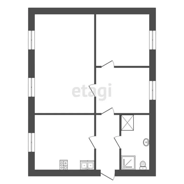 Дом в Свердловская область, Ирбит (89.9 м) - Фото 0