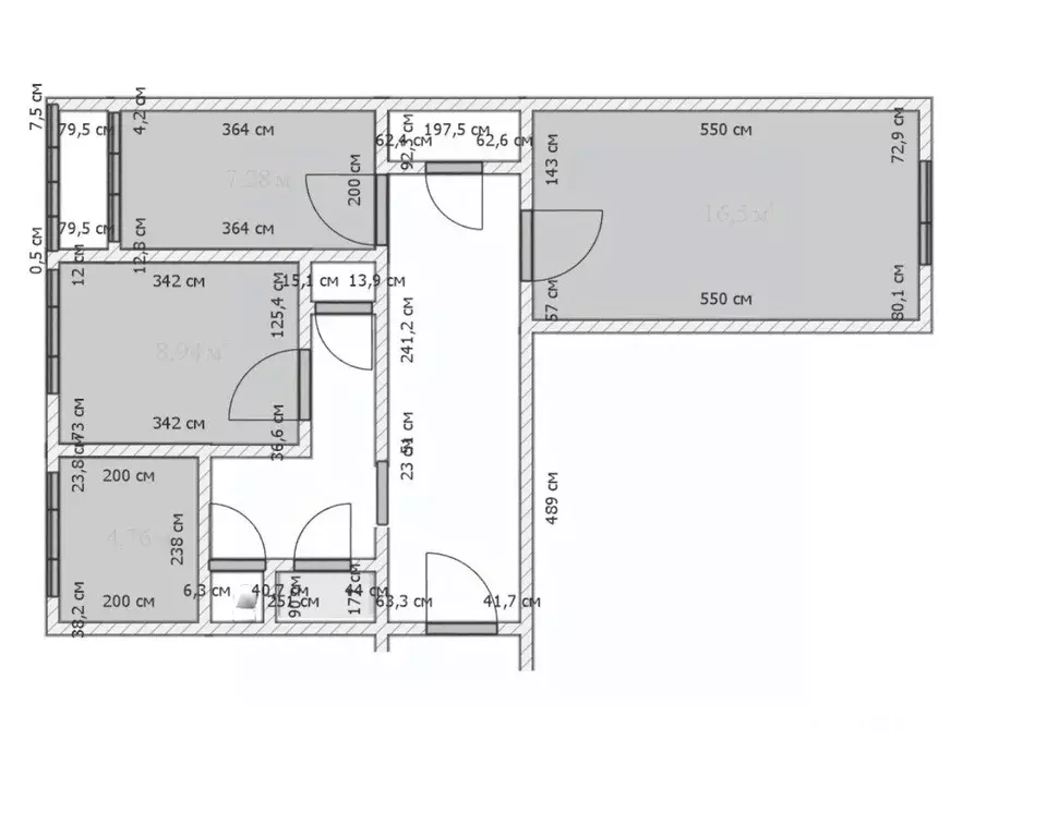 3-к кв. Ленинградская область, Шлиссельбург Кировский район, ул. ... - Фото 2