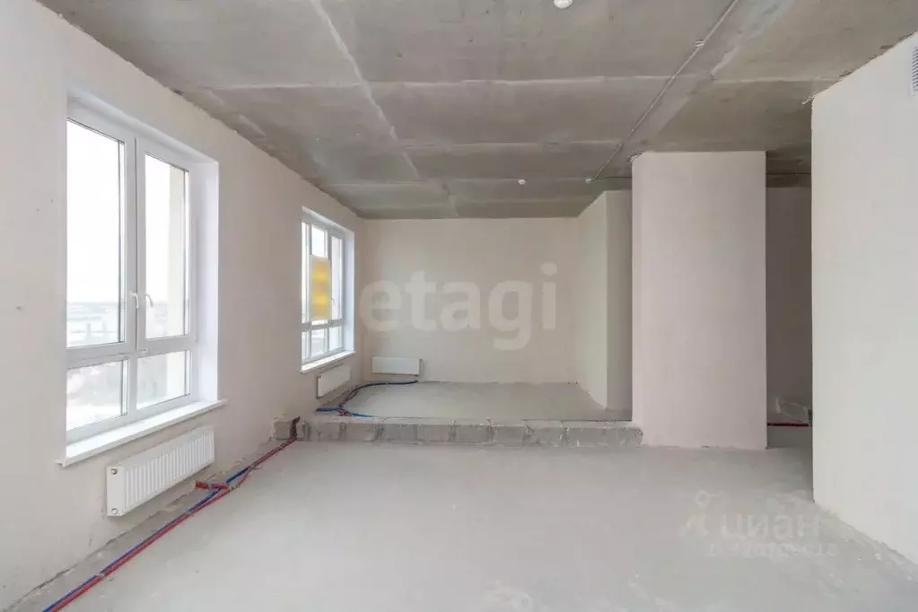 2-к кв. Тюменская область, Тюмень ул. Пожарных и Спасателей, 1к1 (91.0 ... - Фото 1