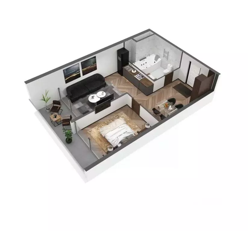 2-к кв. Крым, Ялта ул. Дражинского, 53 (58.1 м) - Фото 1