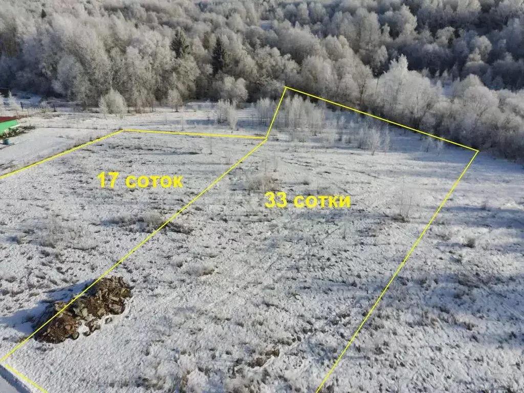 Участок в Вологодская область, д. Мальгино (Подлесный сельсовет)  ... - Фото 1