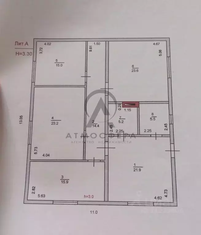 Дом в Краснодарский край, Апшеронск ул. Спорта (132 м) - Фото 1