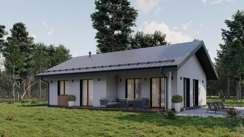 Дом в Ленинградская область, Волосовский район, Клопицкое с/пос, пос. ... - Фото 1