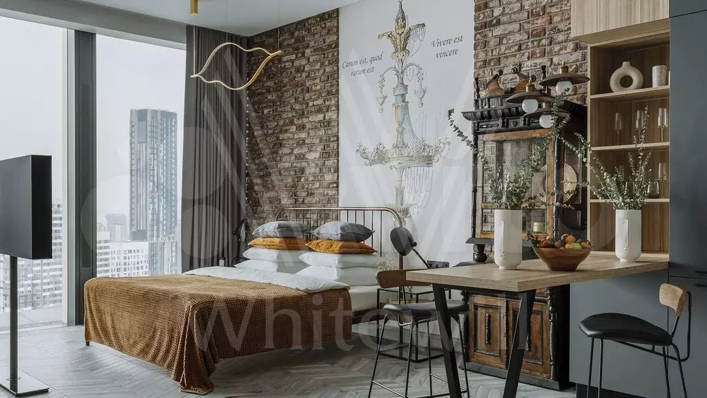 Апартаменты-студия, 51 м, 28/67 эт. - Фото 0
