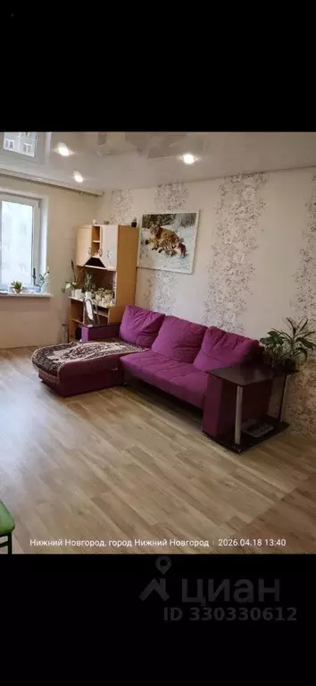 2-к кв. Нижегородская область, Нижний Новгород просп. ... - Фото 2