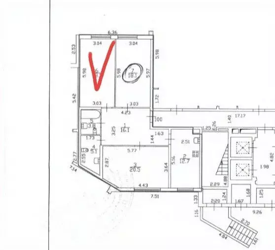 Комната Санкт-Петербург Туристская ул., 15к2 (18.0 м) - Фото 2