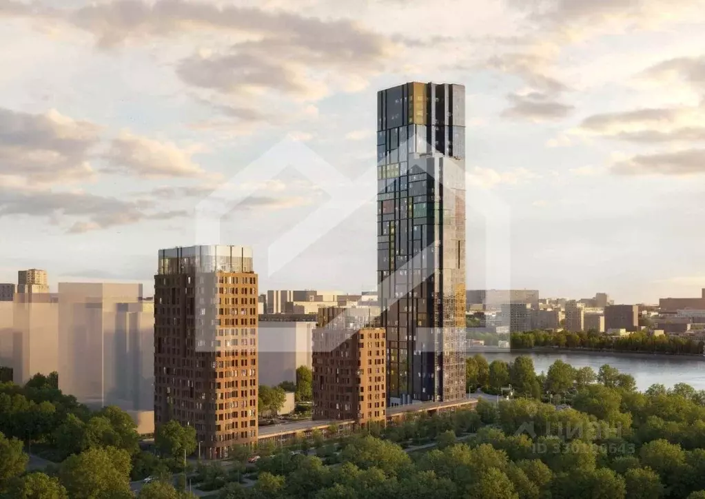Торговая площадь в Москва Марк жилой комплекс, к3 (63 м) - Фото 1