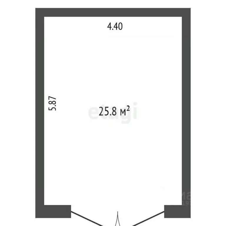 Гараж в Саха (Якутия), Якутск Ново-Карьерная ул., 22/2 (26 м) - Фото 2