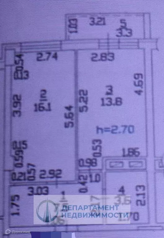 Продаётся 1-к квартира, 44 м - Фото 0
