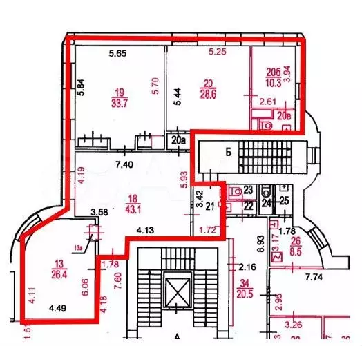 Аренда офиса класса В, 146.7 м Малая Дмитровка 23 - Фото 0