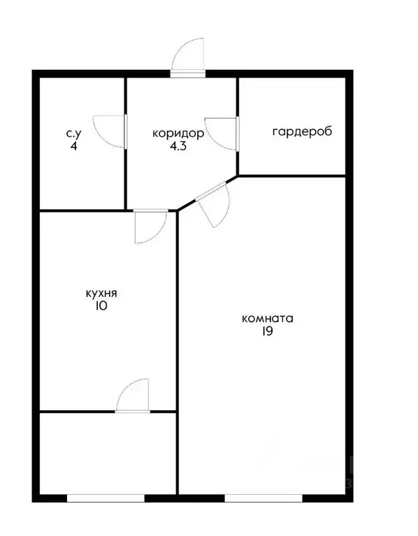 1-к кв. Краснодарский край, Краснодар Красная ул., 176лит1 (42.0 м) - Фото 2