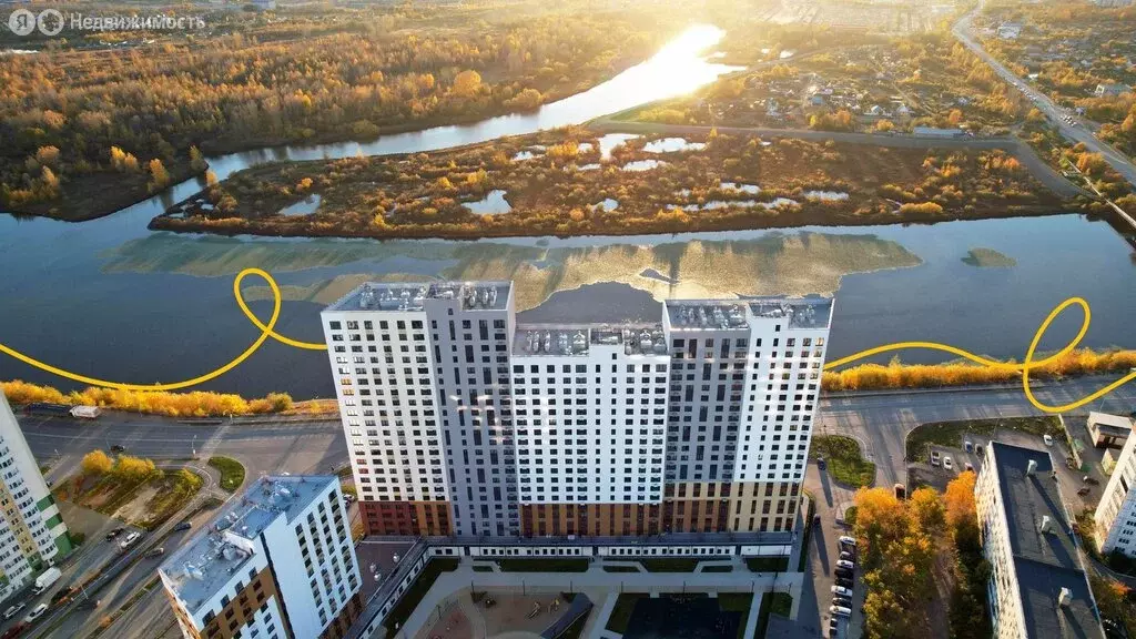 2-комнатная квартира: Тюмень, Лесопарковая улица, 1к2 (56.58 м) - Фото 2