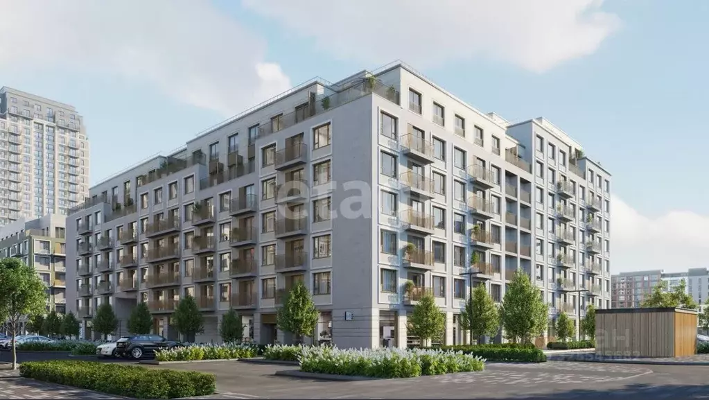 1-к кв. Тюменская область, Тюмень ул. Краснооктябрьская, 4к4 (40.2 м) - Фото 1