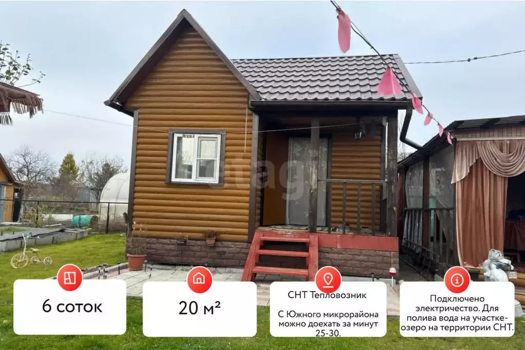 Дом в Хабаровский край, Хабаровский район, Тепловозник СНТ ул. ... - Фото 1