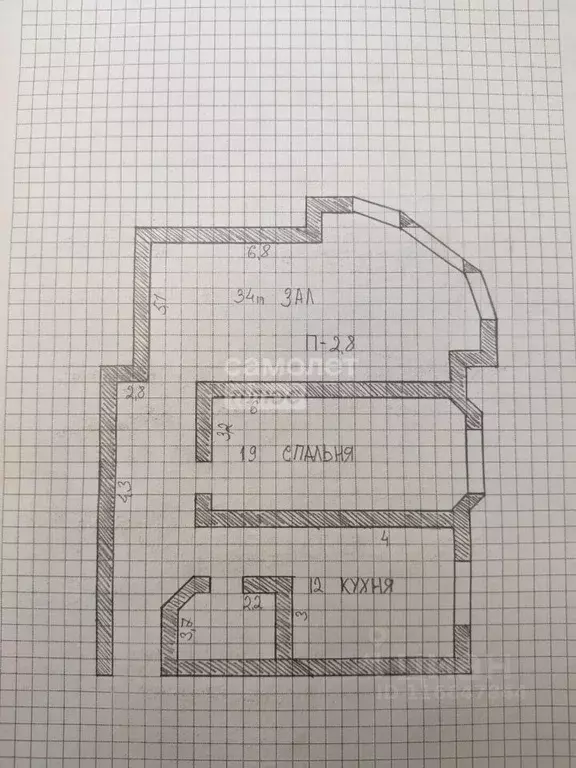 2-к кв. Дагестан, Дербент ул. Сальмана, 85Б (86.0 м) - Фото 2