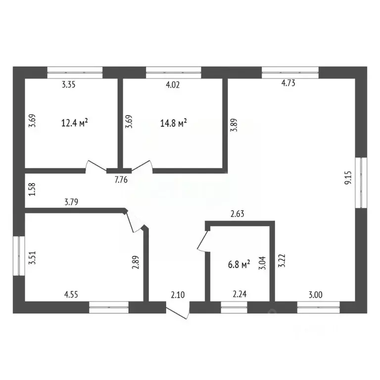 Дом в Тюменская область, Тюмень проезд 8-й Губернский (108 м) - Фото 2