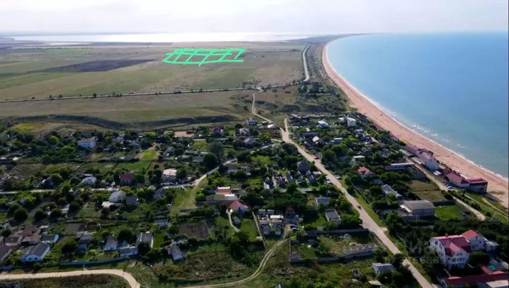 Участок в Крым, Ленинский район, Семисотское с/пос, Ак-Монай ТСН  (6.0 ... - Фото 1