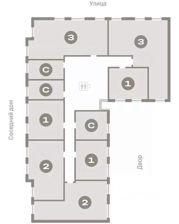 1-к кв. Новосибирская область, Новосибирский район, Краснообск рп, 3-й ... - Фото 2