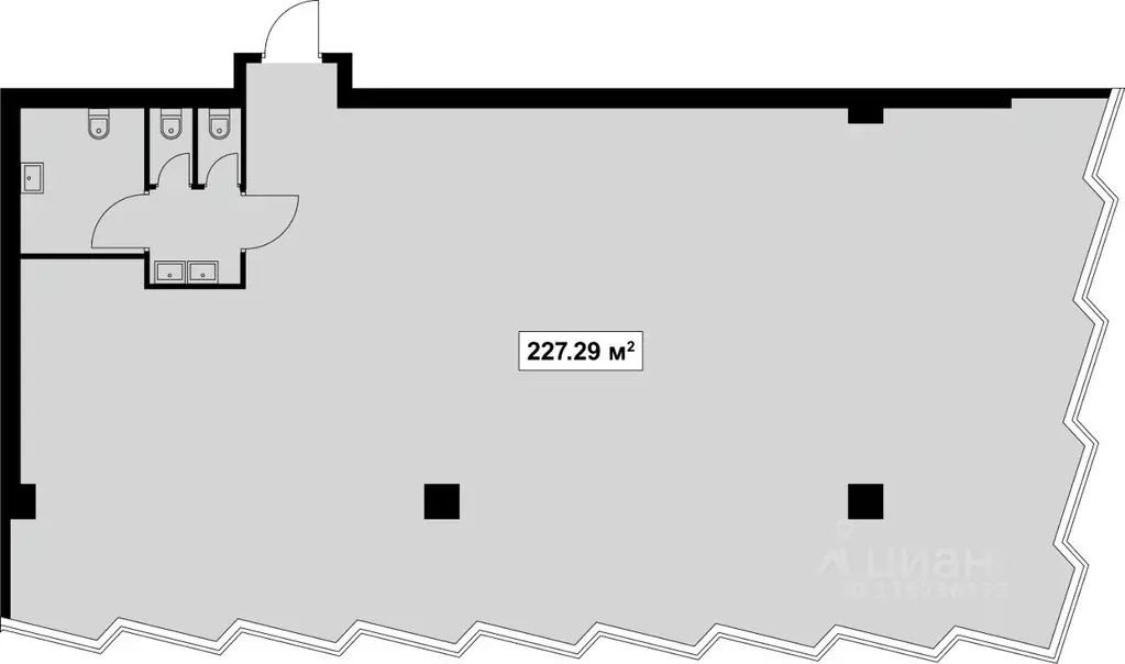 Офис в Москва проезд 17-й Марьиной рощи, 6 (227 м) - Фото 1
