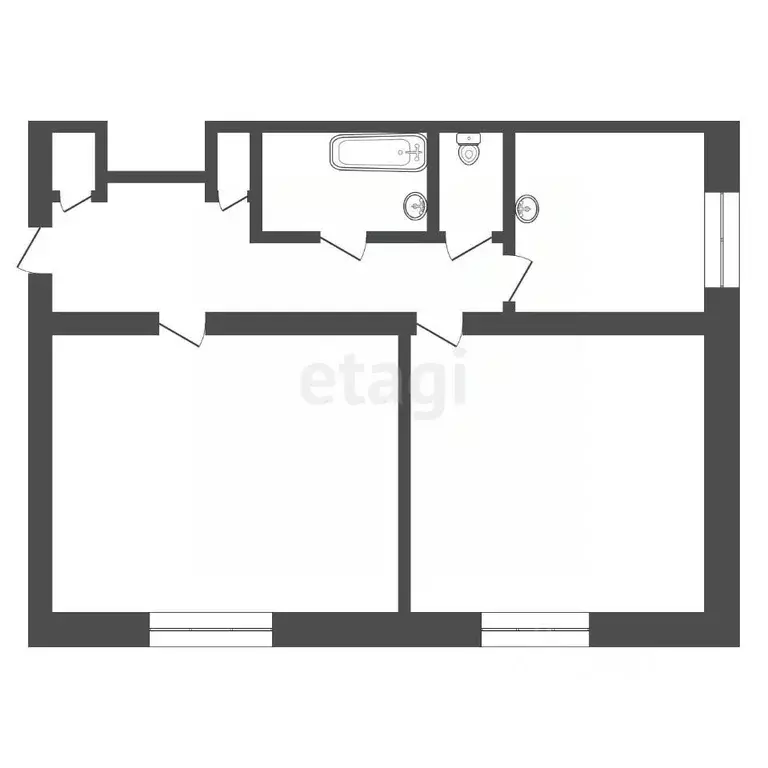 2-к кв. Иркутская область, Ангарск 37-й кв-л, 5 (63.3 м) - Фото 1