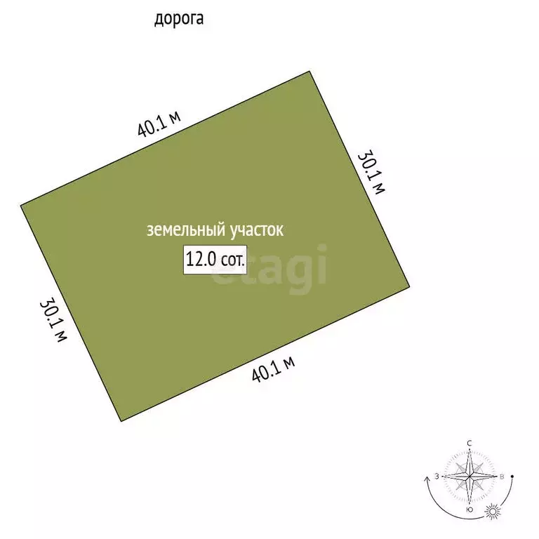 Участок в посёлок Парголово, исторический район Осиновая Роща (17 м) - Фото 1