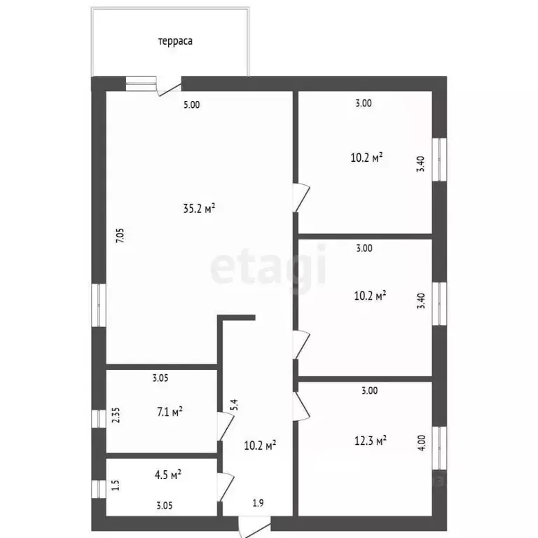 Дом в Тюменская область, Тюмень Россиянка садовое товарищество, ул. ... - Фото 1