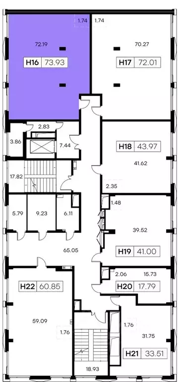 Помещение свободного назначения в Санкт-Петербург ул. Челюскина, 10 ... - Фото 2