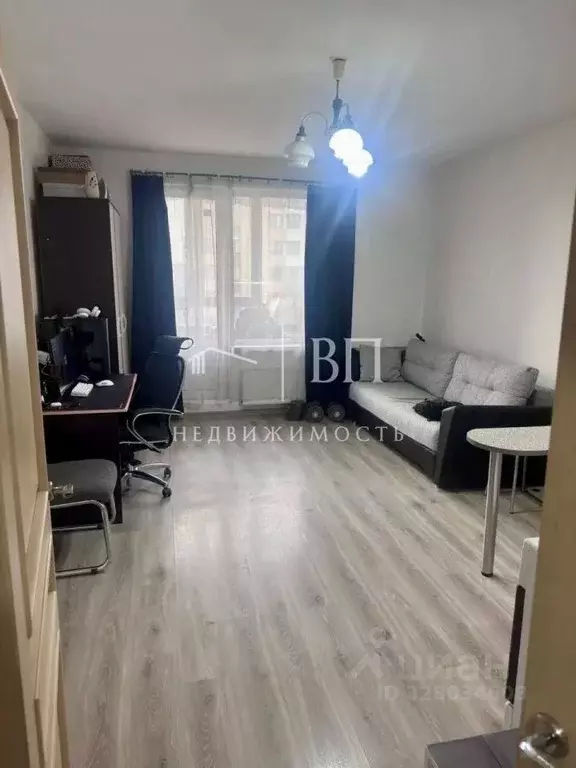 Студия Санкт-Петербург ул. Среднерогатская, 11 (27.9 м) - Фото 1