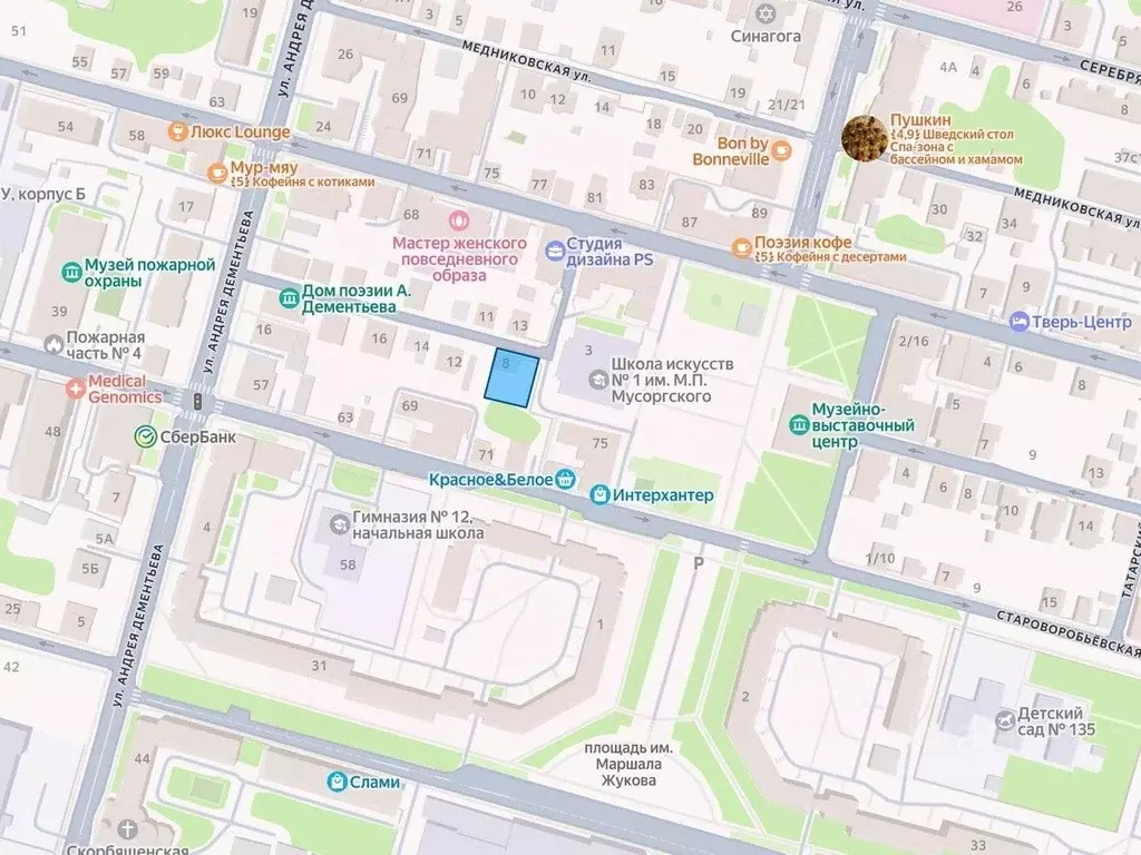 Участок в Тверская область, Тверь ул. Академика Каргина, 8 (7.5 сот.) - Фото 1