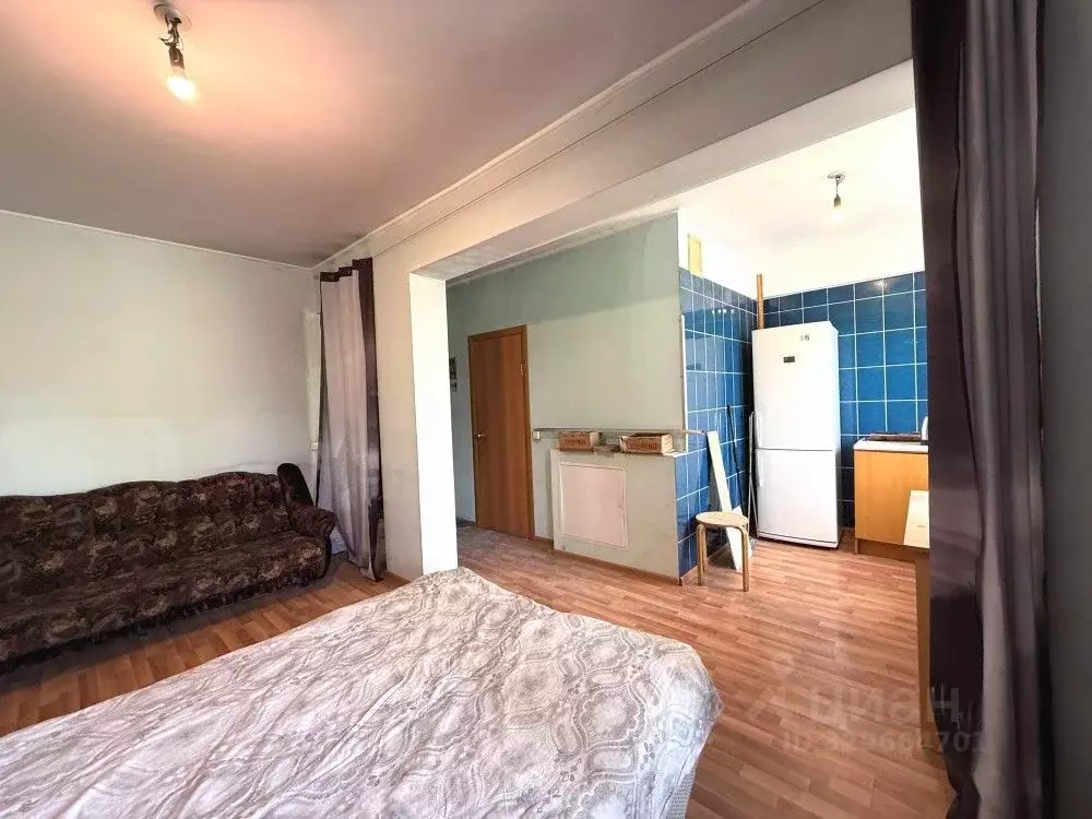 1-к кв. Омская область, Омск Транссибирская ул., 1 (29.0 м) - Фото 1