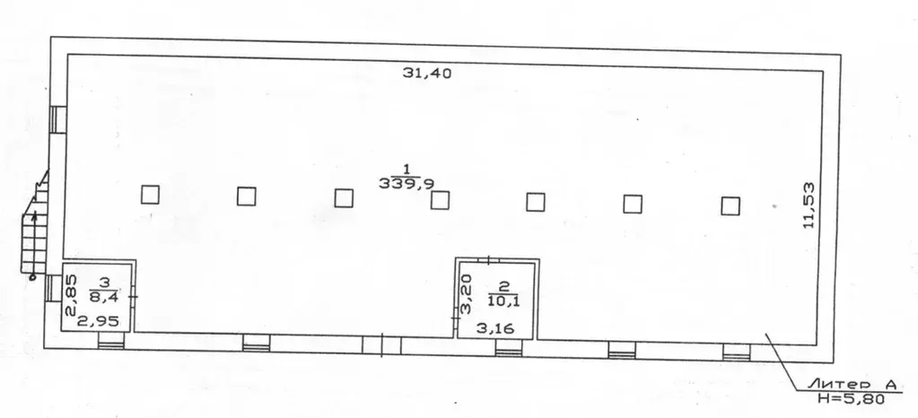 Склад в Томская область, Томск Источная ул, 21 (360.0 м) - Фото 1