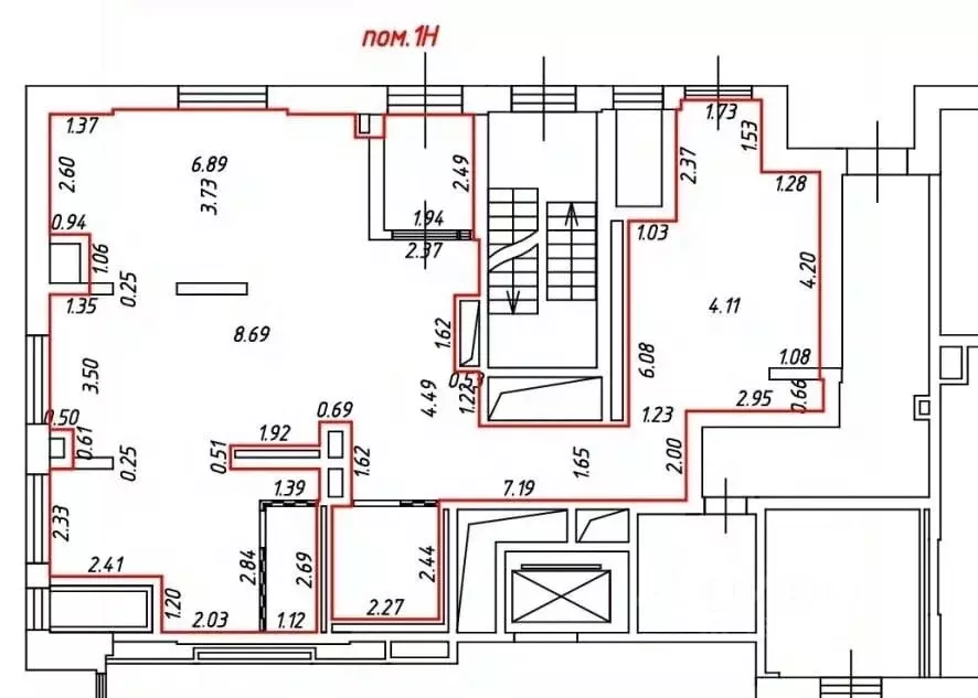 Помещение свободного назначения в Москва Амурская ул., 1к1 (119 м) - Фото 1