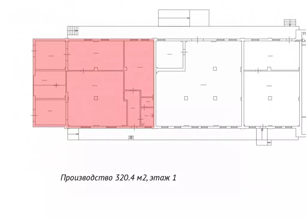 Производственное помещение в Санкт-Петербург ул. Швецова, 41 (320 м) - Фото 1