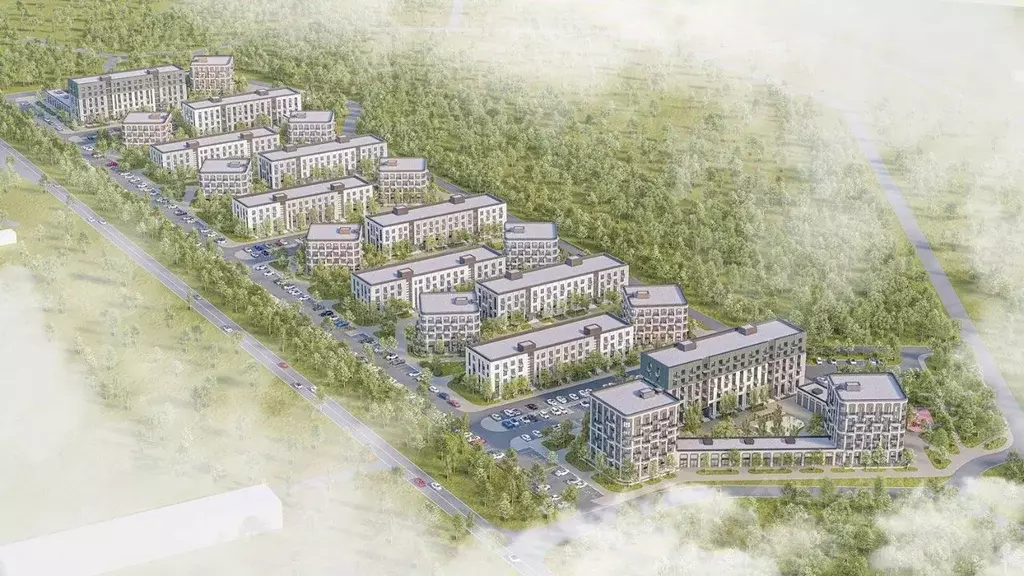 2-к кв. Ленинградская область, Всеволожский район, Романовское с/пос, ... - Фото 2