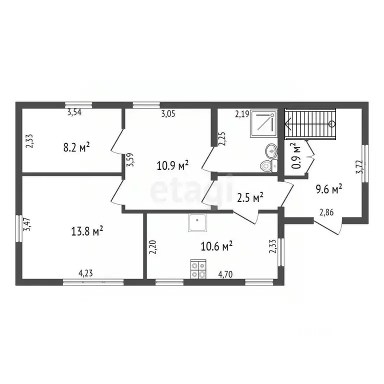 Дом в Калужская область, Жуковский муниципальный округ, Совхоз Победа ... - Фото 2