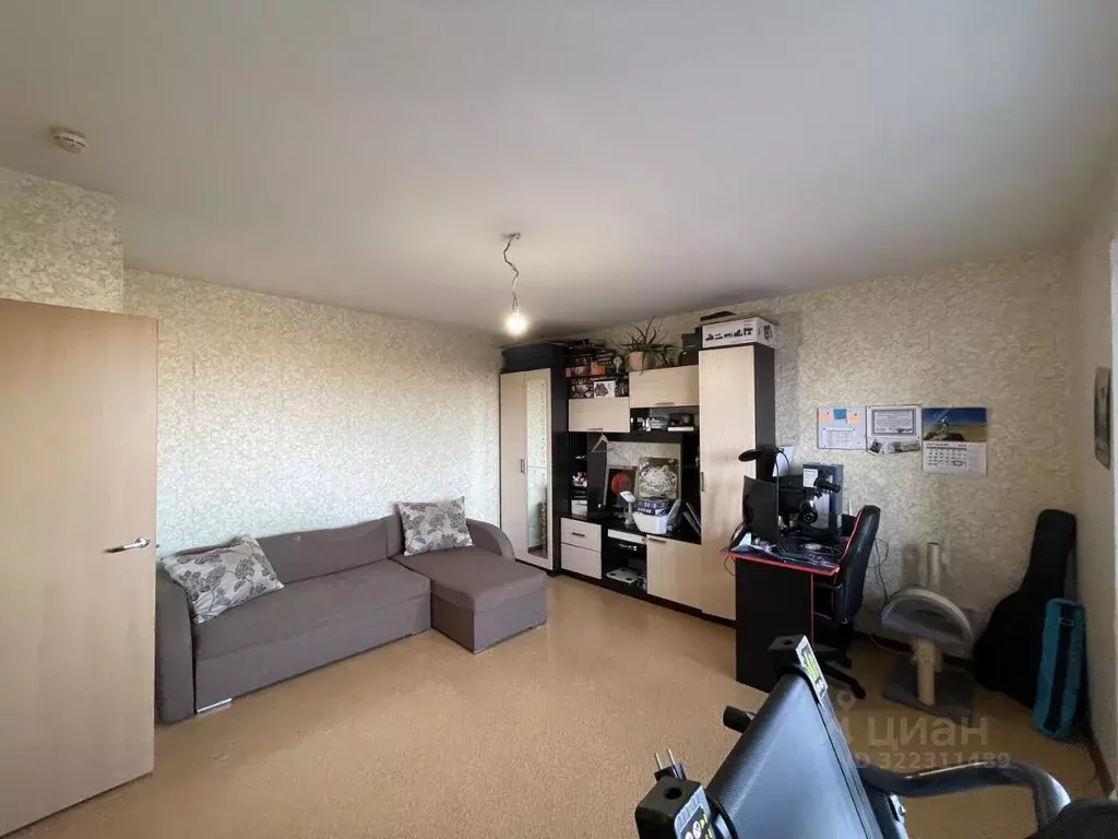 1-к кв. Калининградская область, Калининград Осенняя ул., 40 (33.2 м) - Фото 2