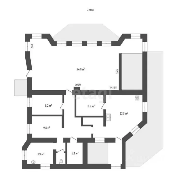 Помещение свободного назначения в Ханты-Мансийский АО, Сургут ул. ... - Фото 2