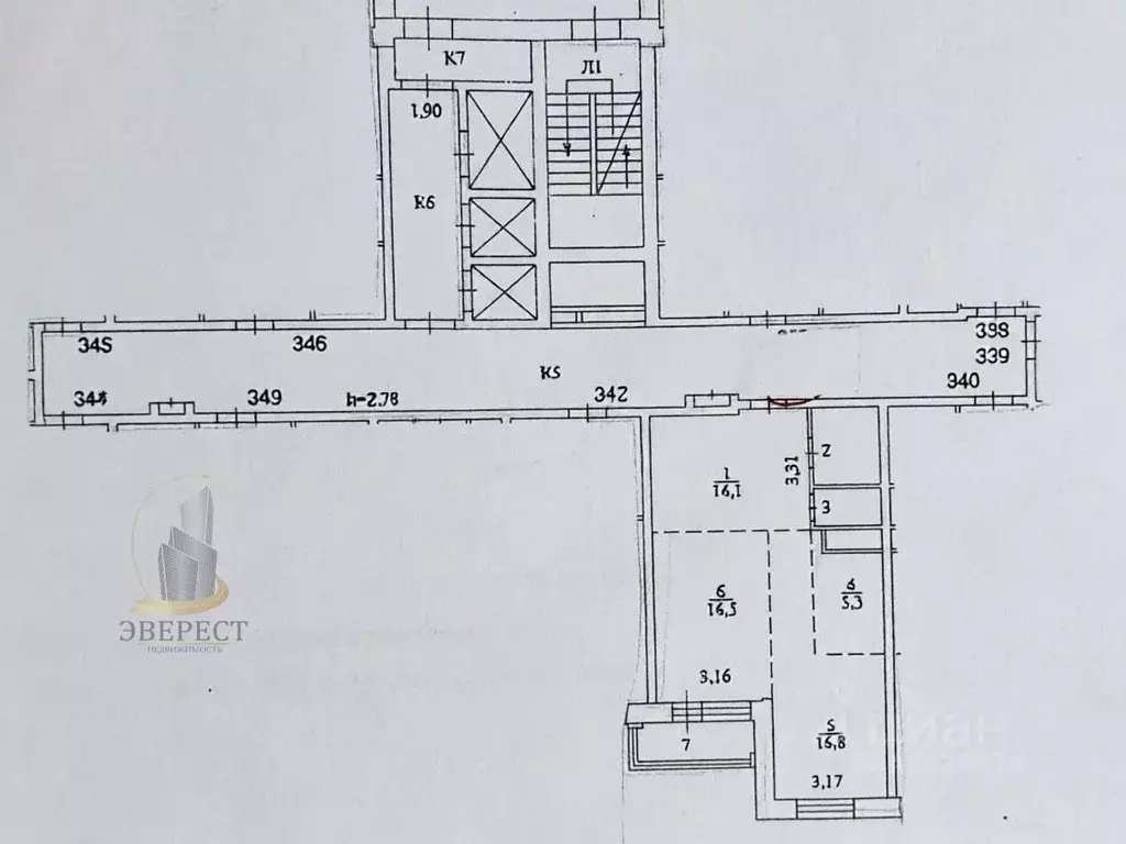 2-к кв. Московская область, Королев Пионерская ул., 15к1 (57.6 м) - Фото 1