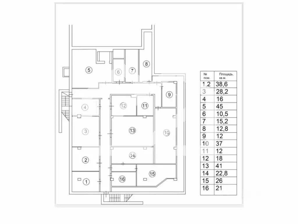 Помещение свободного назначения в Москва Вешняковская ул., 12Г (471 м) - Фото 2