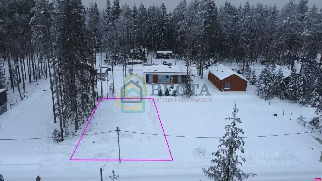 Участок в Ленинградская область, Всеволожский район, Токсовское ... - Фото 1