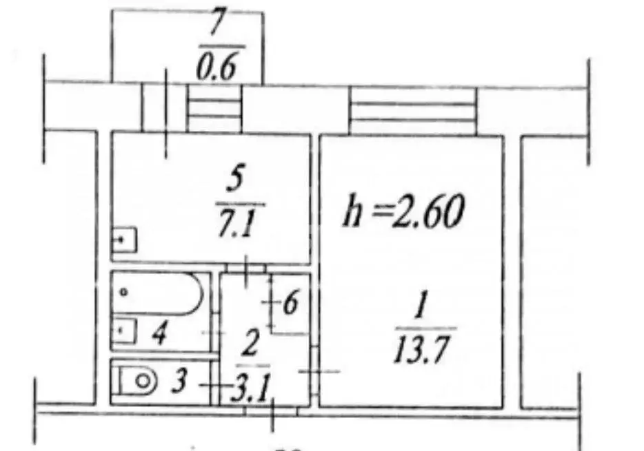 1-к кв. Красноярский край, Красноярск ул. Белопольского, 2 (28.4 м) - Фото 1